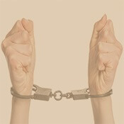 hands in handcuffs criminal law section image